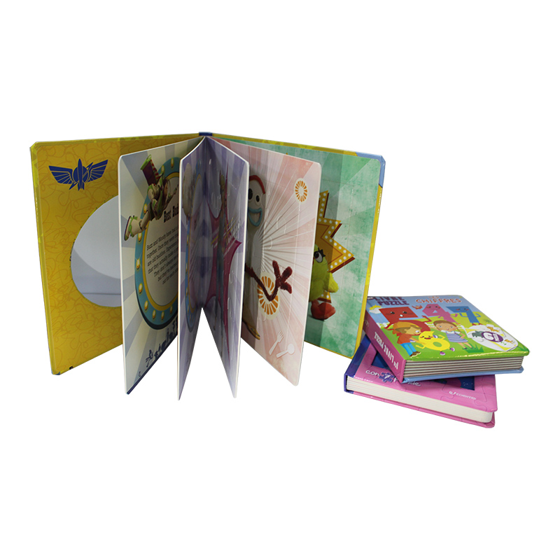 Livro de desenhos animados para bebês